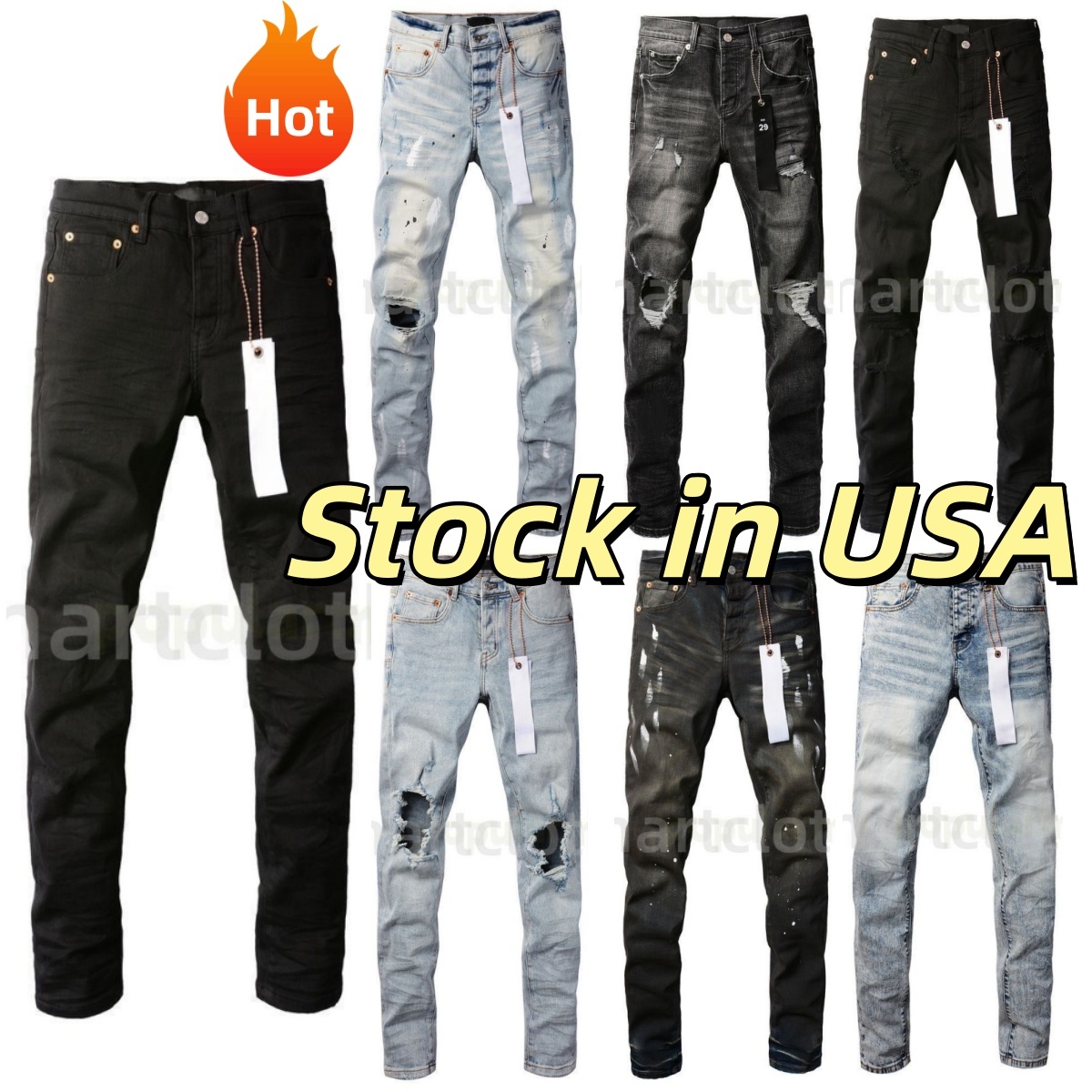 mens designer jeans skinny jeans men pencil pants hole cotton print hip hop black jeans streetwear white trousers fashion pants high quality slim fi