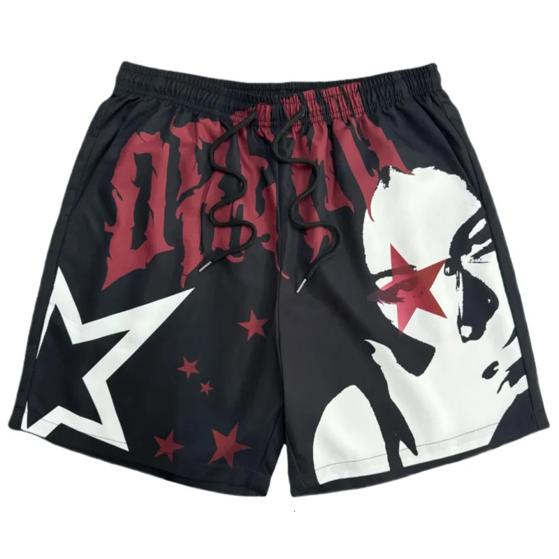 Summer Dream Star Y2K Street Style Letter Graphic Mens Casual Quickdry Beach Shorts Comfy RelaxedFit Flexible Moto 260612
