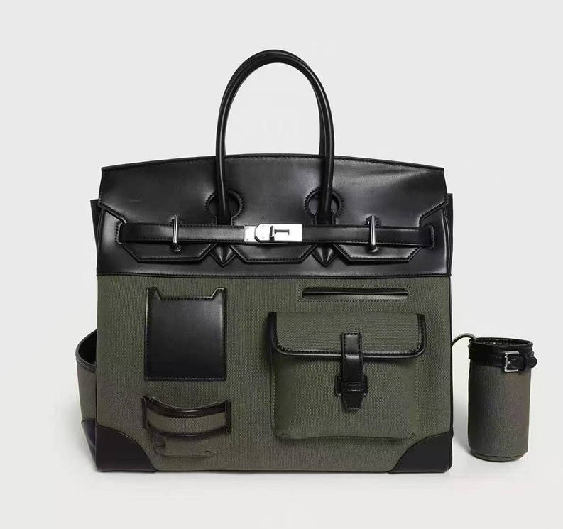 Luxury Messenger Bags Designer Tote Bags For Women Brand Designer Genuine Leather Folds Lock Buckle Motorcycle Shoulder Bag Mulitple Pocketa Handbag