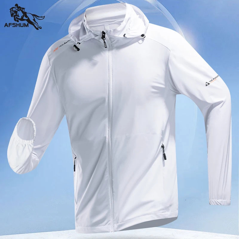Jacket Mens Spring autumn men sun protection coat jacket Solid color hooded Jackets casual business coats 2368 260609
