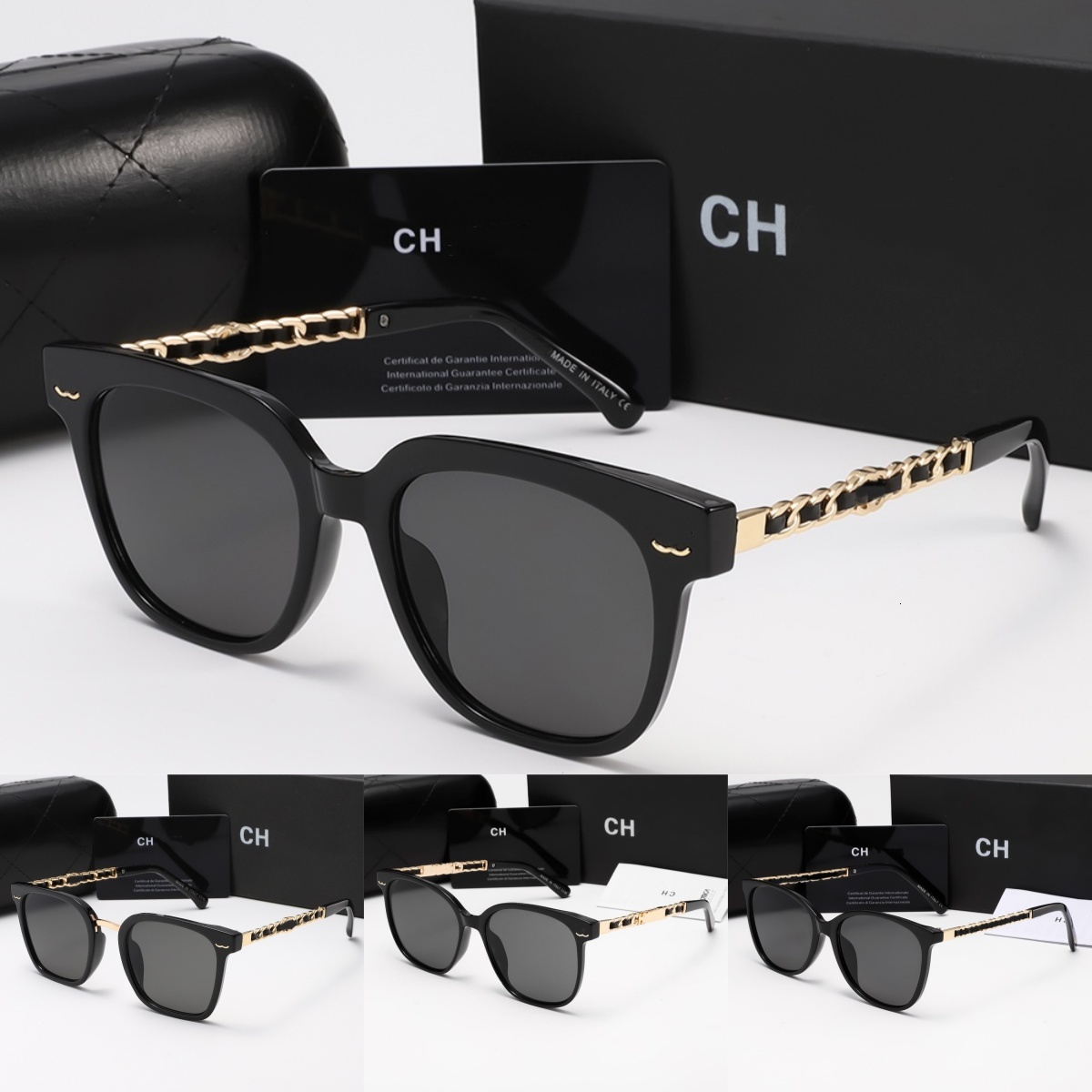Top Luxe Lunettes De Soleil Lunettes Géométrique Cat Eye Cadre Slim Temple Noir Argent Rétro Haute Mode Nuances Pour Femmes UV400 Lunettes De Sol