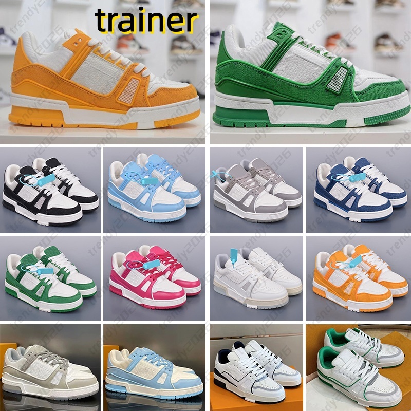 Casual Shoes Designer Shoes Runner Shoe Embossed Skate Trainers Sneakers Floor Women Men Mesh Abloh Sneaker Platform Maxi Laceup Runner Trainer T12