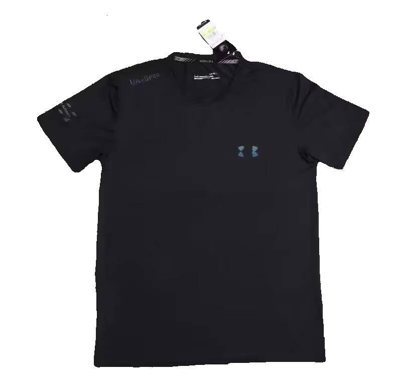 Under Armourlys Tshirt Designer High Street Hiphop Rock Short Sleeve Underarmour Tracksuit Casual Loose Round Neck Sweatshirt Underty Armourty Stree