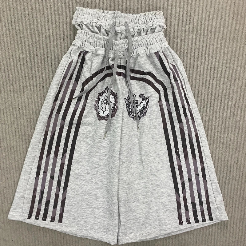 Y2K Hip Hop Loose Double Waist Shorts Unisex Summer n MultiFunctional Comfortable Fit for Men And Women 260612
