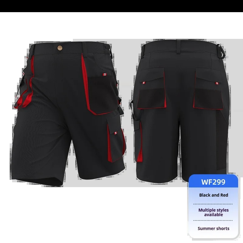 Mens Work Cargo Shorts Outdoor MultiPocket Wear Resistant Summer Durable Working for Men Labor Protection 260605