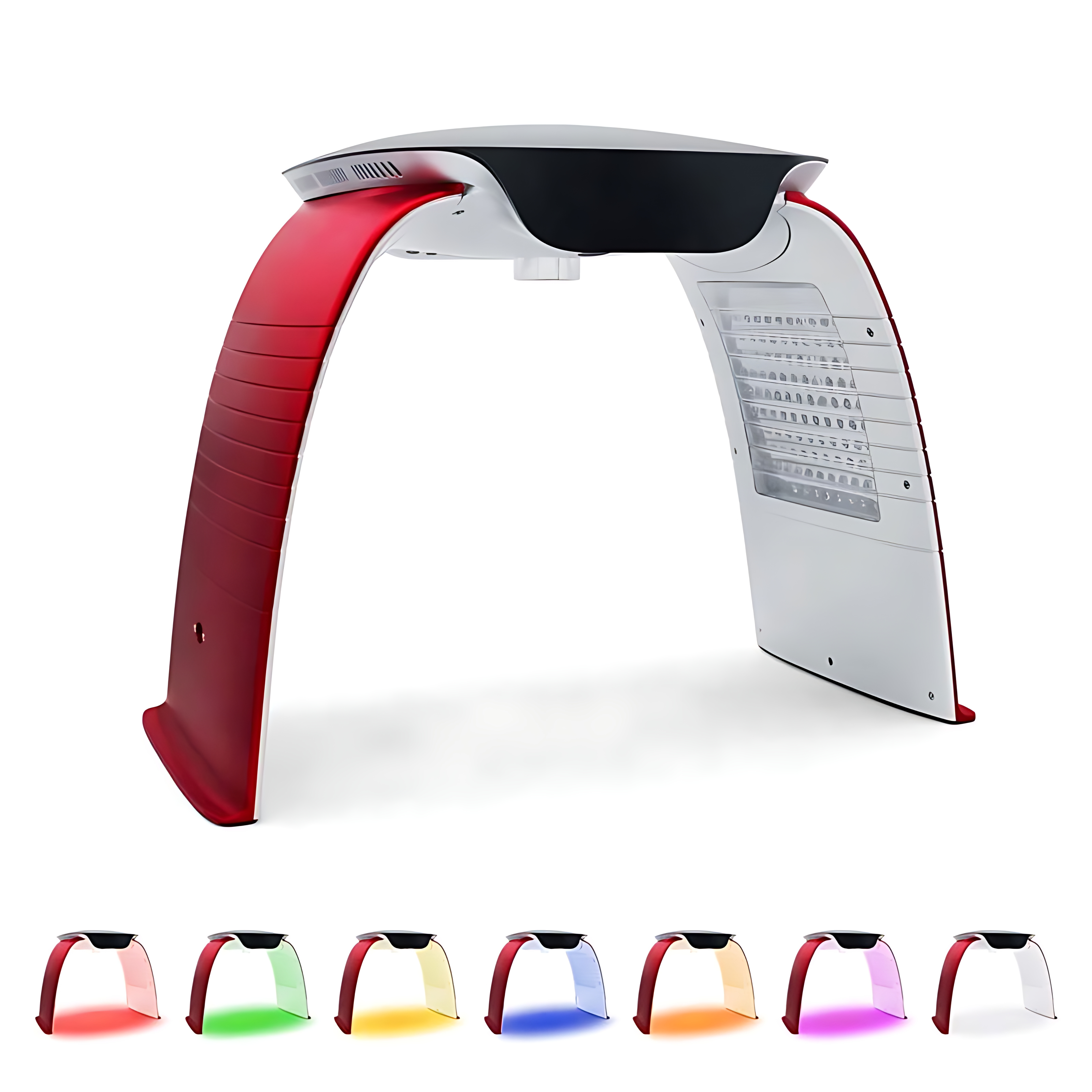 7 Colors PDT Led Light Therapy Anti Aging Cold Hot Spray Face Steaming Cold Nano Spray Red Blue Green Light Mask Facial Neck Body Hand Skincare Beau
