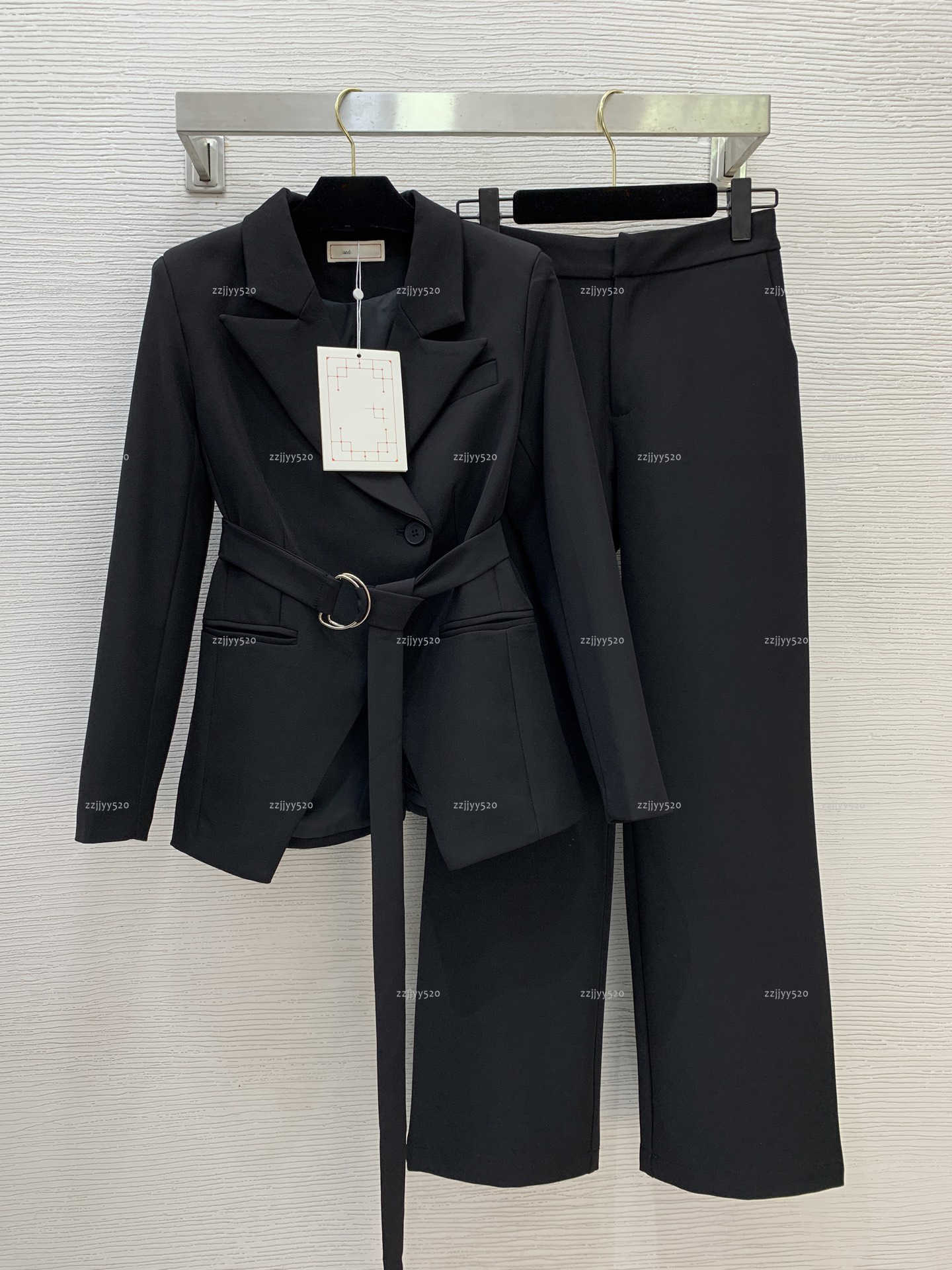 Brand design sense women Jeans Four Seasons lady pants women designer clothes high end customized temperament suit two-piece set A1587X11N294
