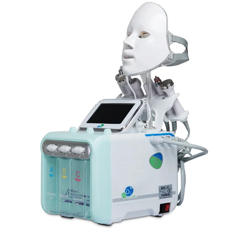 Professional 7 in 1 Water Oxygen Jet H2O2 Aqua Peel Facial Microdermabrasion Hydra Dermabrasion Skin Care Machine