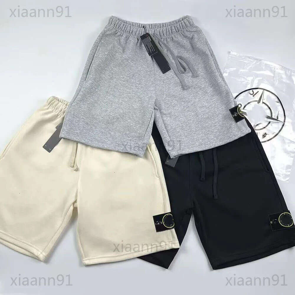 Stone Mens designer fashion classic clothing High Quality Cotton Casual Street Style Tide Knee Length shorts beach sportwear cargo pants 2025