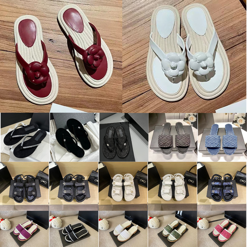 Slides Designer Sandals for Womens Mens Flat Slippers Slider flip flop girls Summer Fashion Shoes black white pink red blue 36-40
