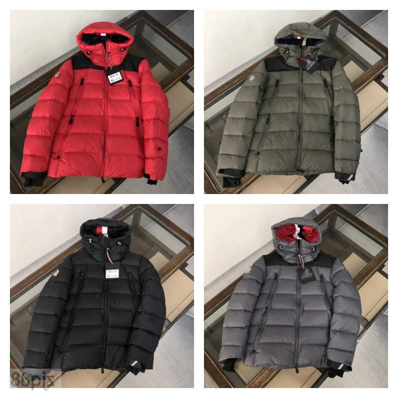 Designer Down Jacket Gooses Coats winter jacket men Parka Homme Warm Outerwear Wolf Fur Hooded Jacket Coat Hiver Doudoune Label designer jacket size