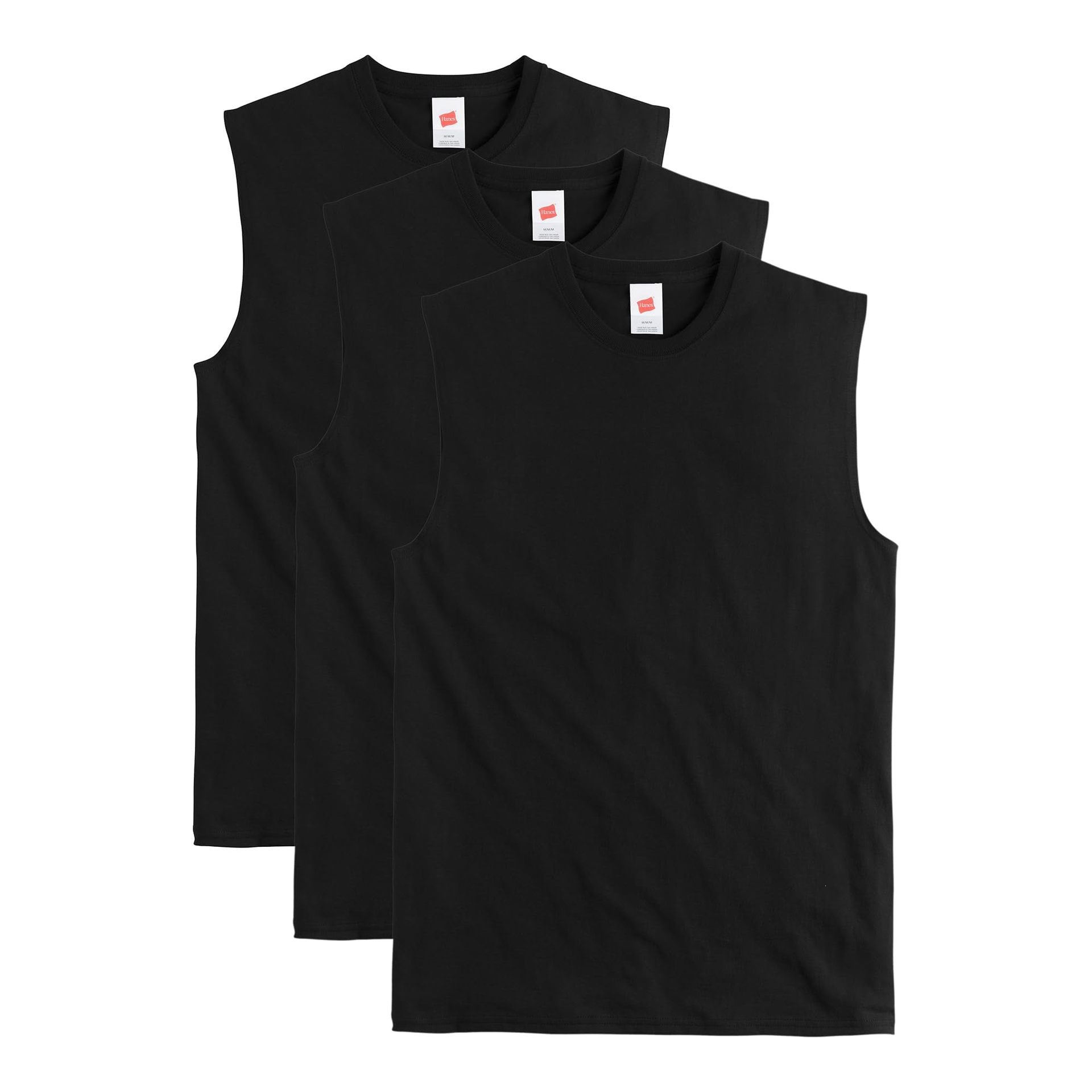 mens cotton sleeveless tank top fitness casual wear breathable moisture wicking odor resistant quick dry
