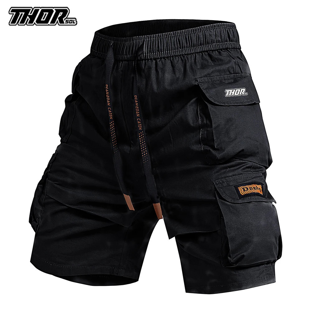 THORSOL Cycling Pants Summer Breathable Men Gym Road Bike Clothing Loose Fit Bicycle Shorts MTB Mountain Downhill Trousers 2026 260612