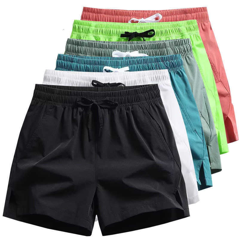 Silk 1pcs Summer Men Ice Shorts Quick Drying Running Gym Pants Homme Surf Ventilate Drawstring Casual Outdoor Sport Couple Short M260612