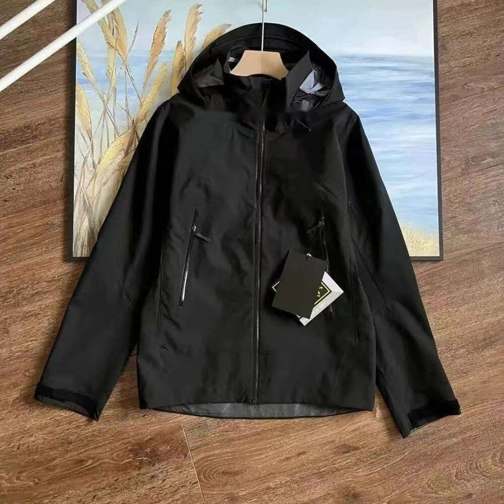 Arcs windproof jacket mens tech cardigan coat designer hardshell jackets beta outdoor waterproof raincoat hoodie womens sports zip fjhw
