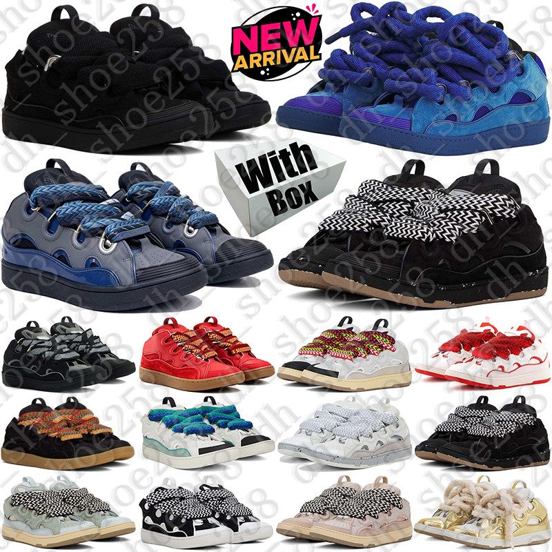 With Box Designer Curb sneakers Sport Shoes for mens womens chaussures schuhe trainers d h gate luxury hot