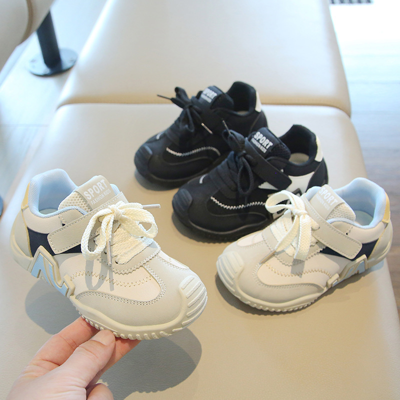 Kids Sneakers Children's Sports Shoes 2026 New Boys' Casual Forrest Gump Shoe Girls' Training Shoes Soft Soled Fashion Baby Learning