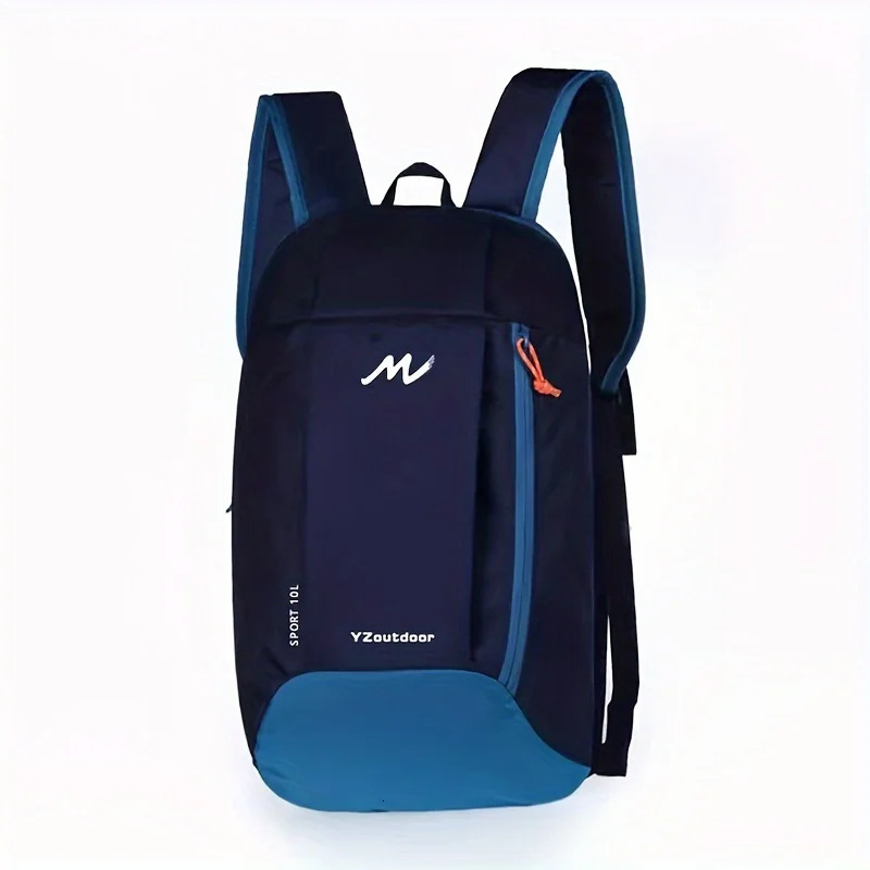 Mens Sports Bag Womens Backpack Zipper Clre Student Leisure Travel Bags Waterproof Large Capacity Portable Backpacks 260611