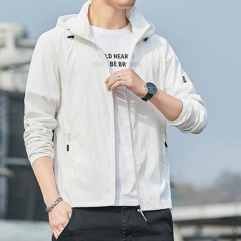 2025Summer Hooded Jacket Men Women Waterproof Sun Protection Clothing Fishing Hunting Clothes Quick Dry Skin Windbreaker y260609BANJIA