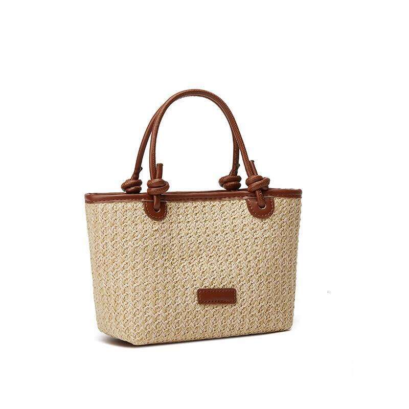 Summer Vacation Beach Style Straw Handbag Crossbody 2026 New Stylish Basket Woven Bag