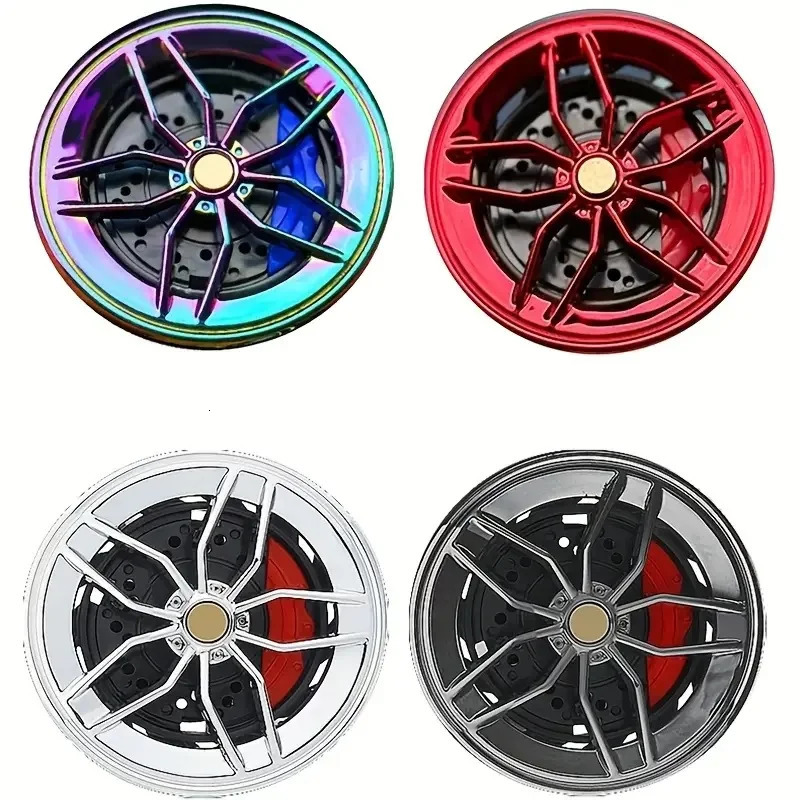 Rotatable Car Air Freshener Clip Auto Wheel Hub Air Vent Fragrance Tire Fragrance Clips Decorative Car Accessories 260610