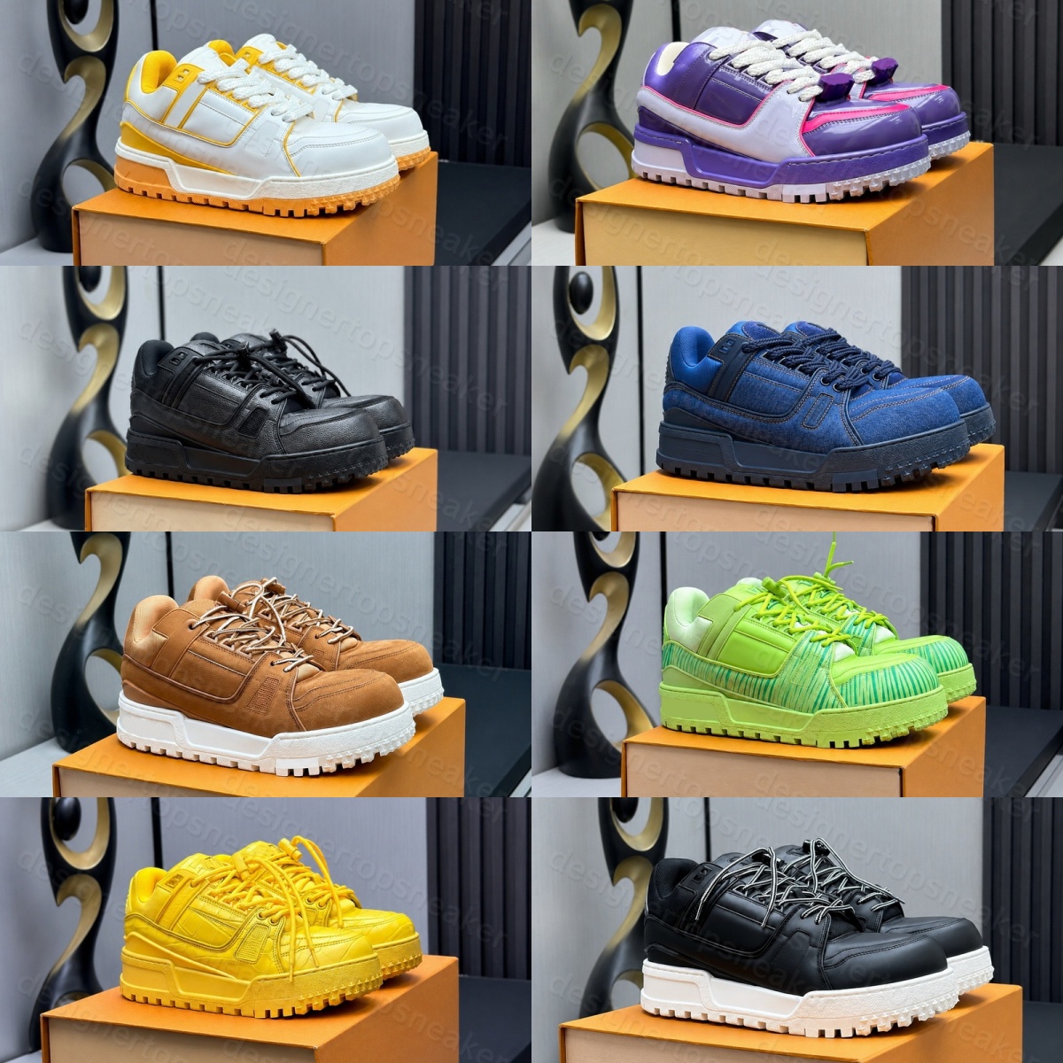 Customize Maxi Sneakers Bread Dad Platform Shoes Men Women Traienrs Skateboarding Casual Couple Sports Shoes Cowhide Breathable Mesh Outdoors Tennis