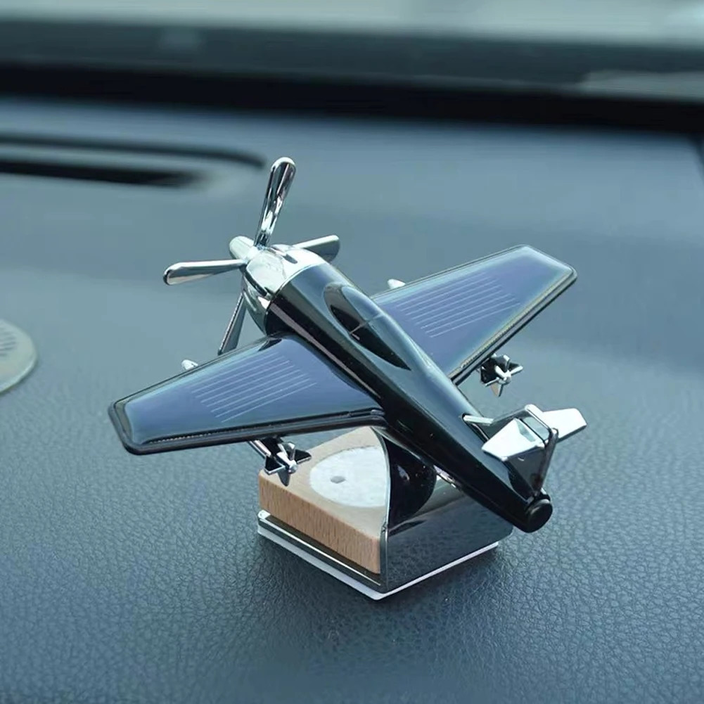 Car interior accessories solar airplane model center console decoration air freshener 260610