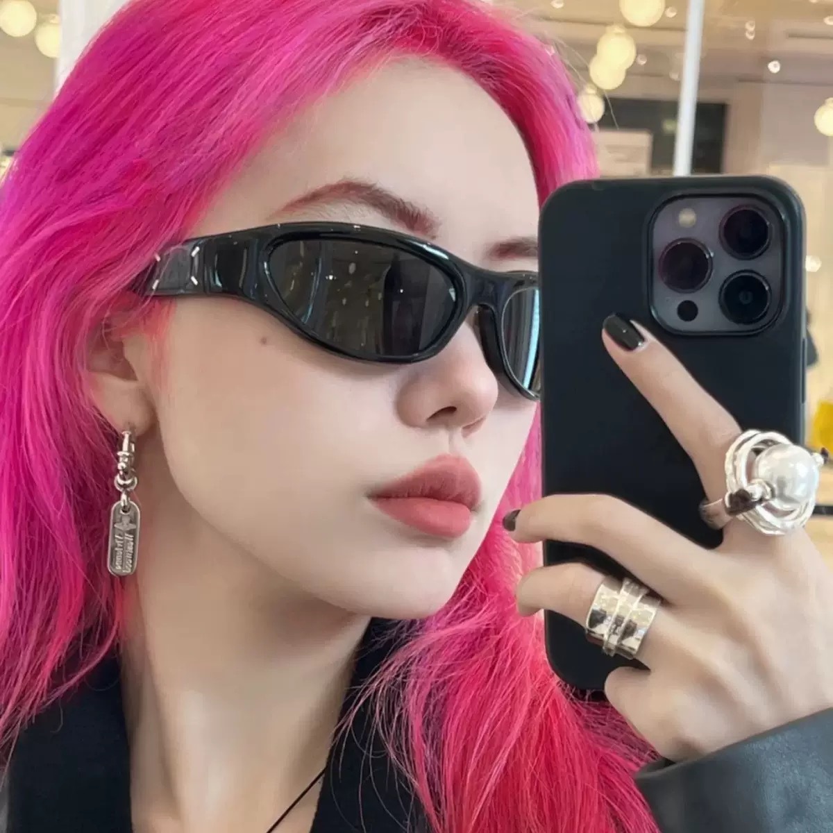 New Trendy Y2k Women, Fashionable Headband Sunglasses, Retro Hot Girl Street Style, High-End Sunglasses For Men