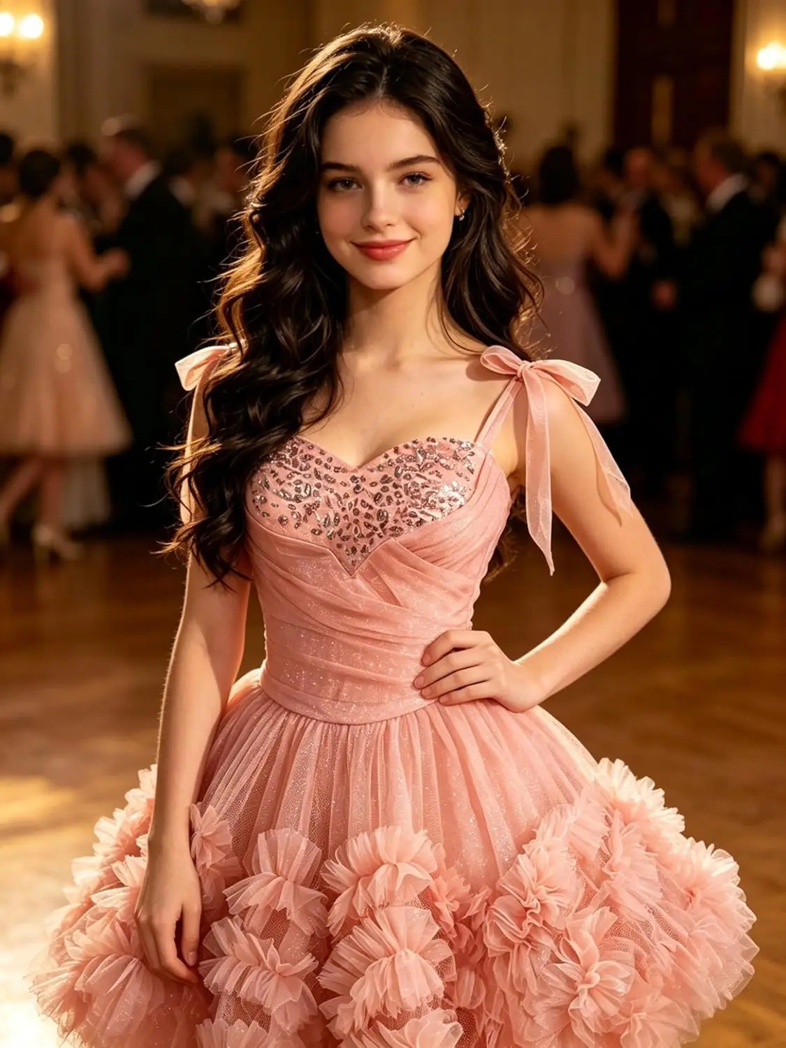 Fashion Pink Short Cocktail Party Dress 2027 Sweetheart Straps Beads Ruffles Tulle Puffy Homecoming Holiday Birthday Gowns Graduation Robe De Soiree