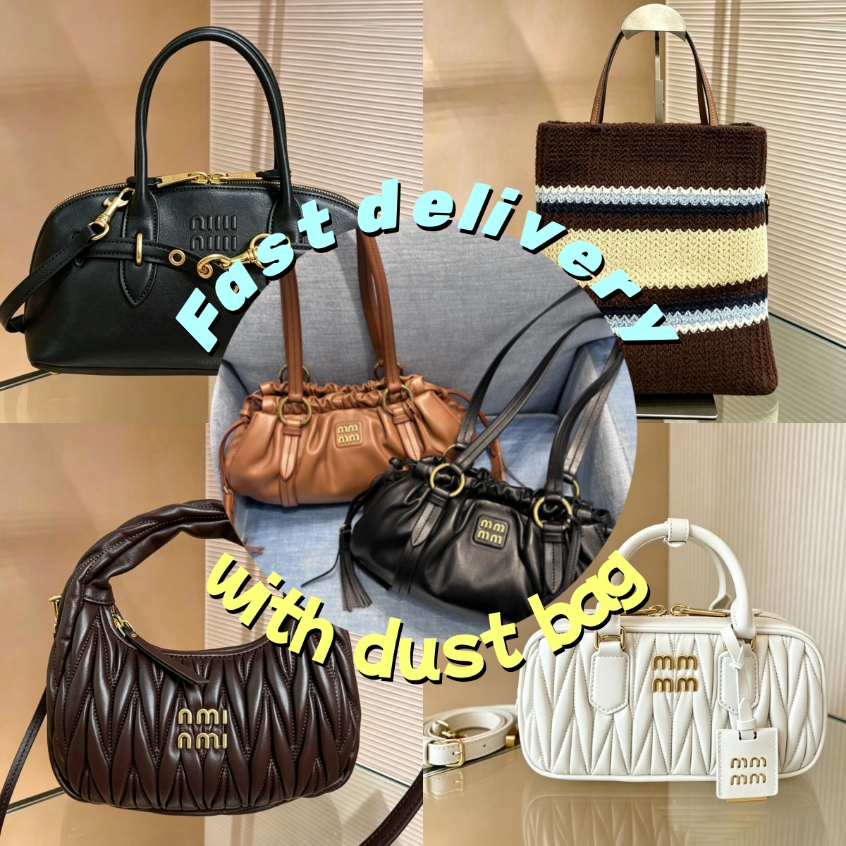 Designer Retro Motorcycle Style Underarm Metal Buckle Decorated Women's Outdoor Casual Pleated Handbag Leather Bag-image-1112825587
