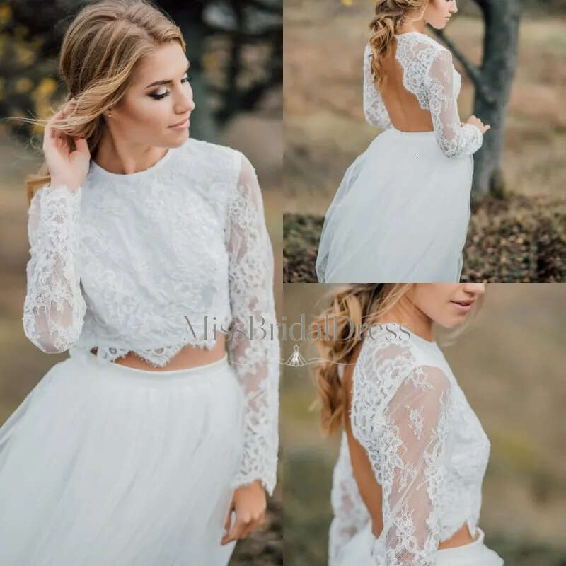 Simple Cheap Dresses A Line Bridal Scoop Neck Wedding Gowns Country Style Short Sleeveless 2 Pcs Skirt Mb612