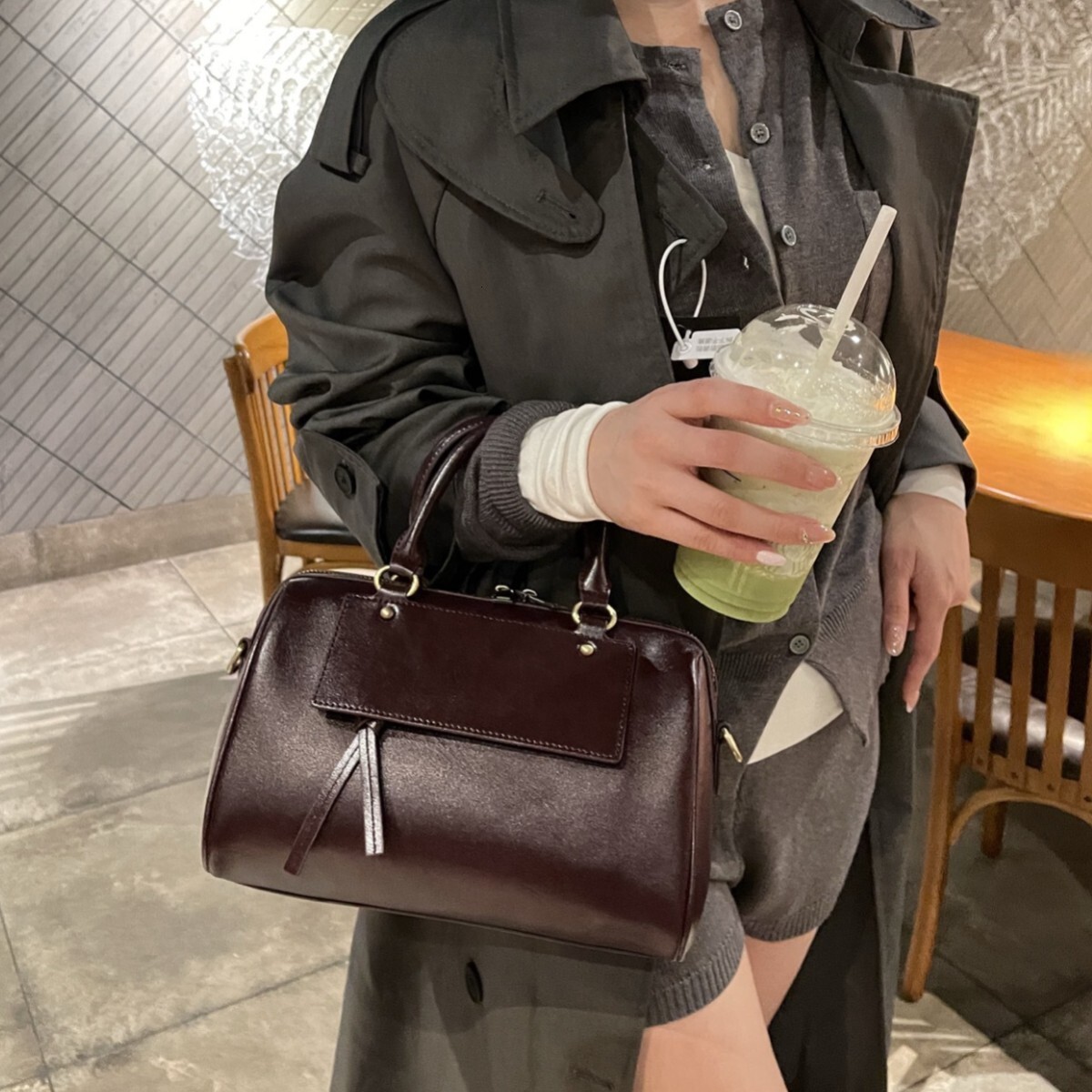 Best seller Fashionable Lightweight Crossbody Handbag for Women 2026 High-end New Model with Genuine Leather Large Capacity Boston Pillow Bag