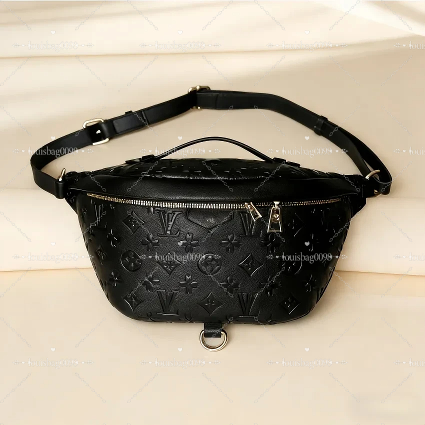 12A Top Quality Newest style Bumbag Cross Body Designer Shoulder Bag Brown flower Leather Luxury Waist Bags Temperament Fanny Pack Bum Waist pocket