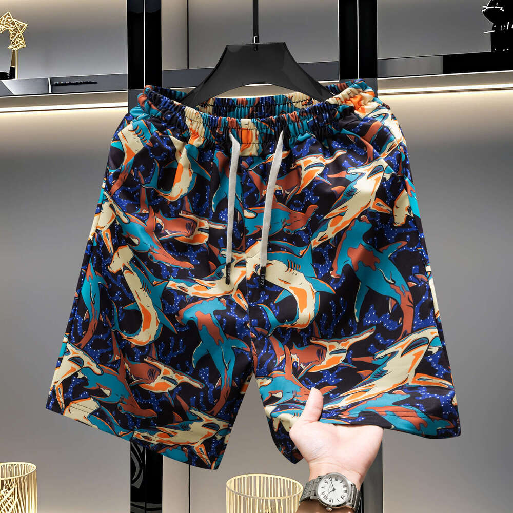 Men 2026 American Retro Summer Shorts For Men, Loose Straight Casual Plus-Size Men's Shorts, Trendy Versatile Mid-Length Pants