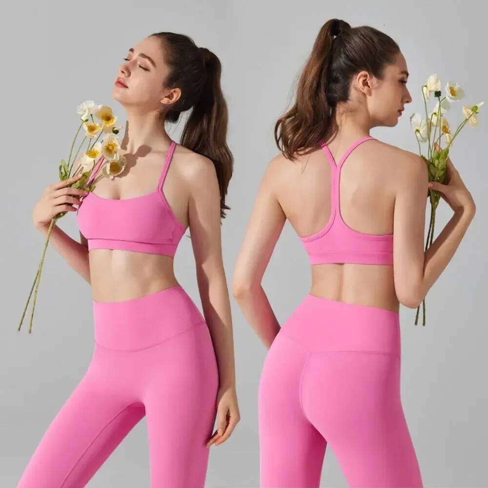 Women's Matching Activewear Set Sports Bra High Waist Leggings 2-Piece Workout Outfit Gym Clothes for Yoga, Running & Fitness 26L0612