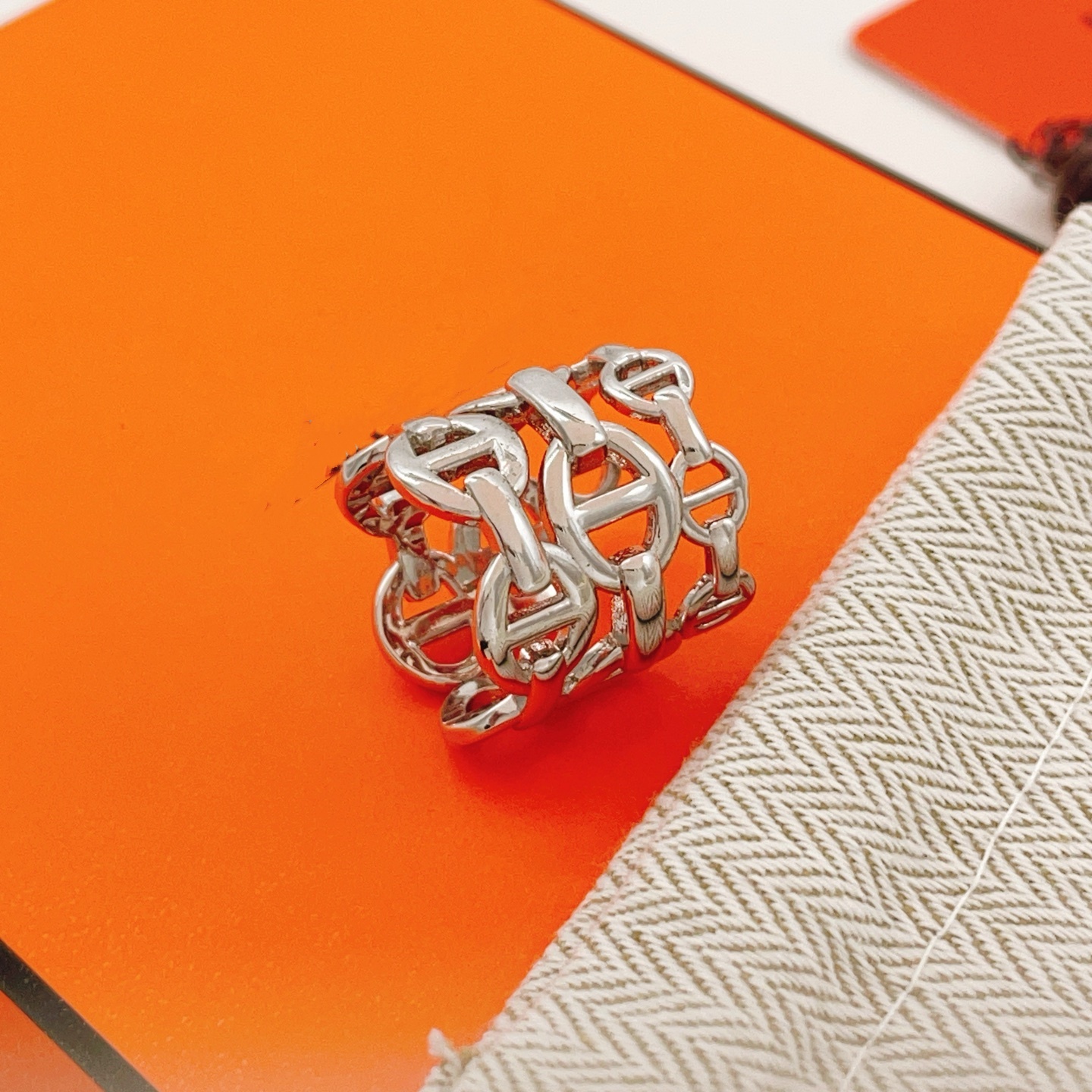 top Rings women's Designer Rings for woman Luxury Wedding Rings Jewelry H Brand High quality fashion Classic Full-Diamond Pig Nose OT Rings Jew
