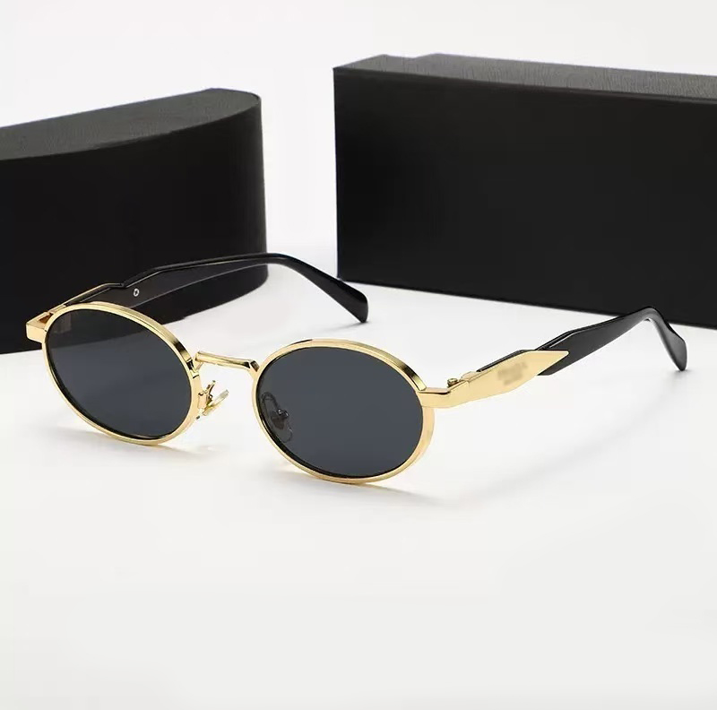 designer luxury sunglasses for men PR 65ZS 56ZS A51S glasses high quality Triangle symbol Metal frame men luxury shades outdoor fashion classic Anti