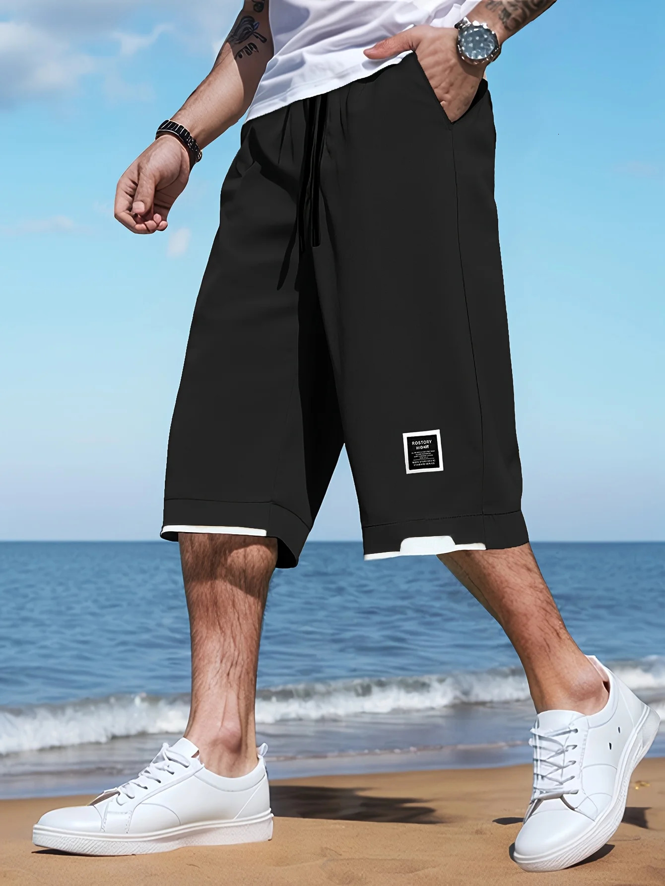 Plus Size Large Mens Shorts Summer Trendy Loose Sports Man Tiki Clothing Swimwear Clothes Jorts Running Y2k 260612