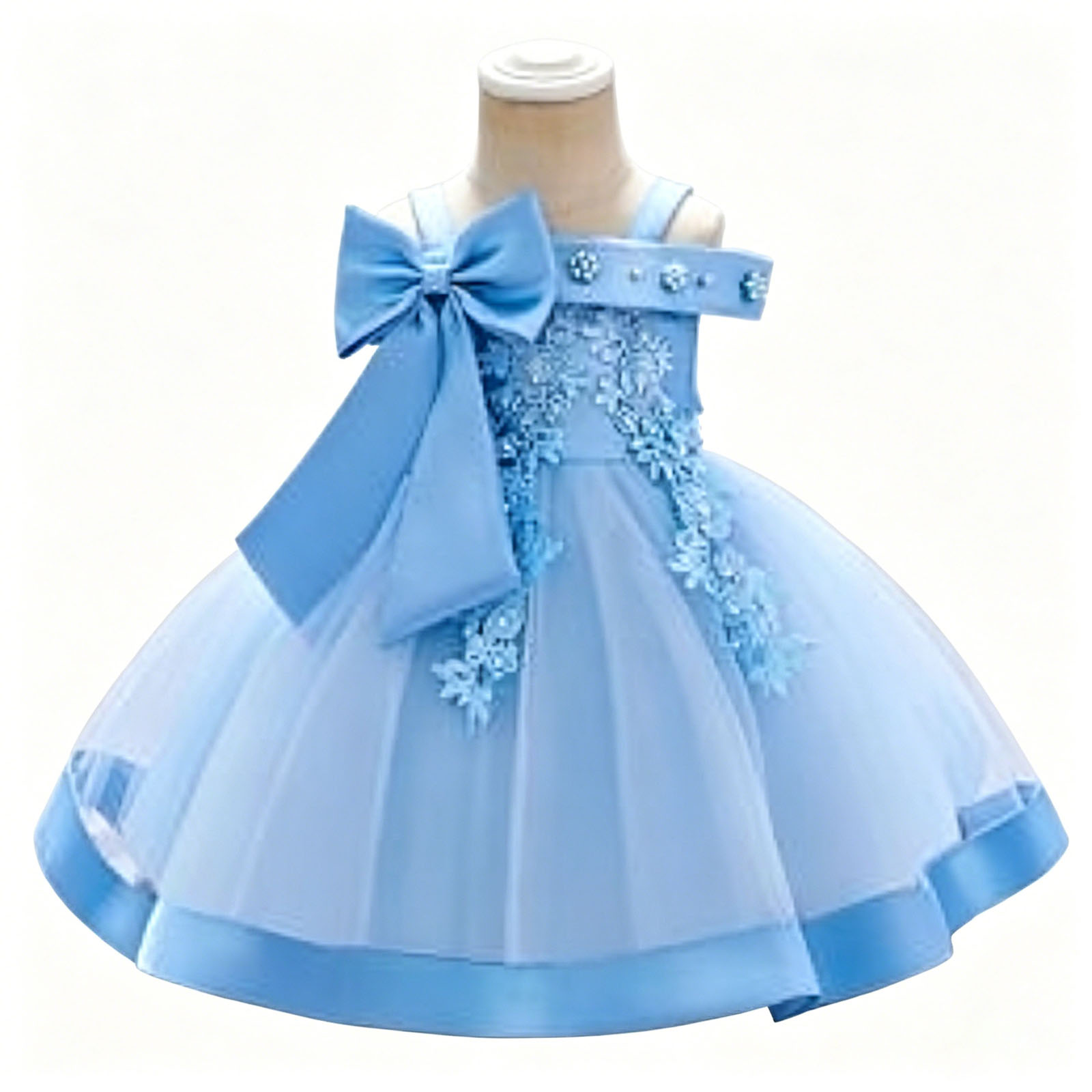 2026 New New perfume Bow Summer Dresses Infant Girl Perfume Birthday Party cologne Dress Lace Flower Born Princess Clothes Toddler Baby Girls Cologn
