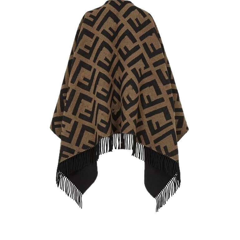 New Double-sided Wool Scarf, Women Cashmere Blend Shawl, Winter Warm Split Cape, Fashion Hot Style