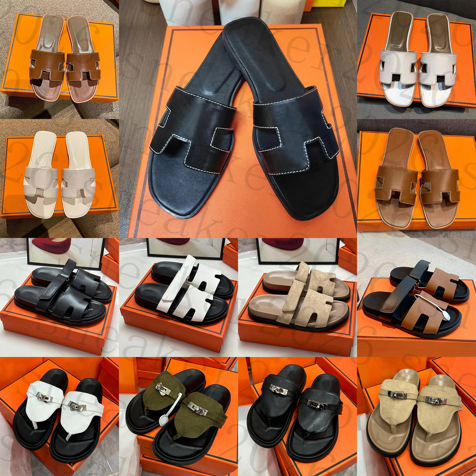 Free Shipping Designer oran sandals chypre sandal kelly thong sandale Shoes claquette femme homme slides slippers mens womens luxury sandalen sandle