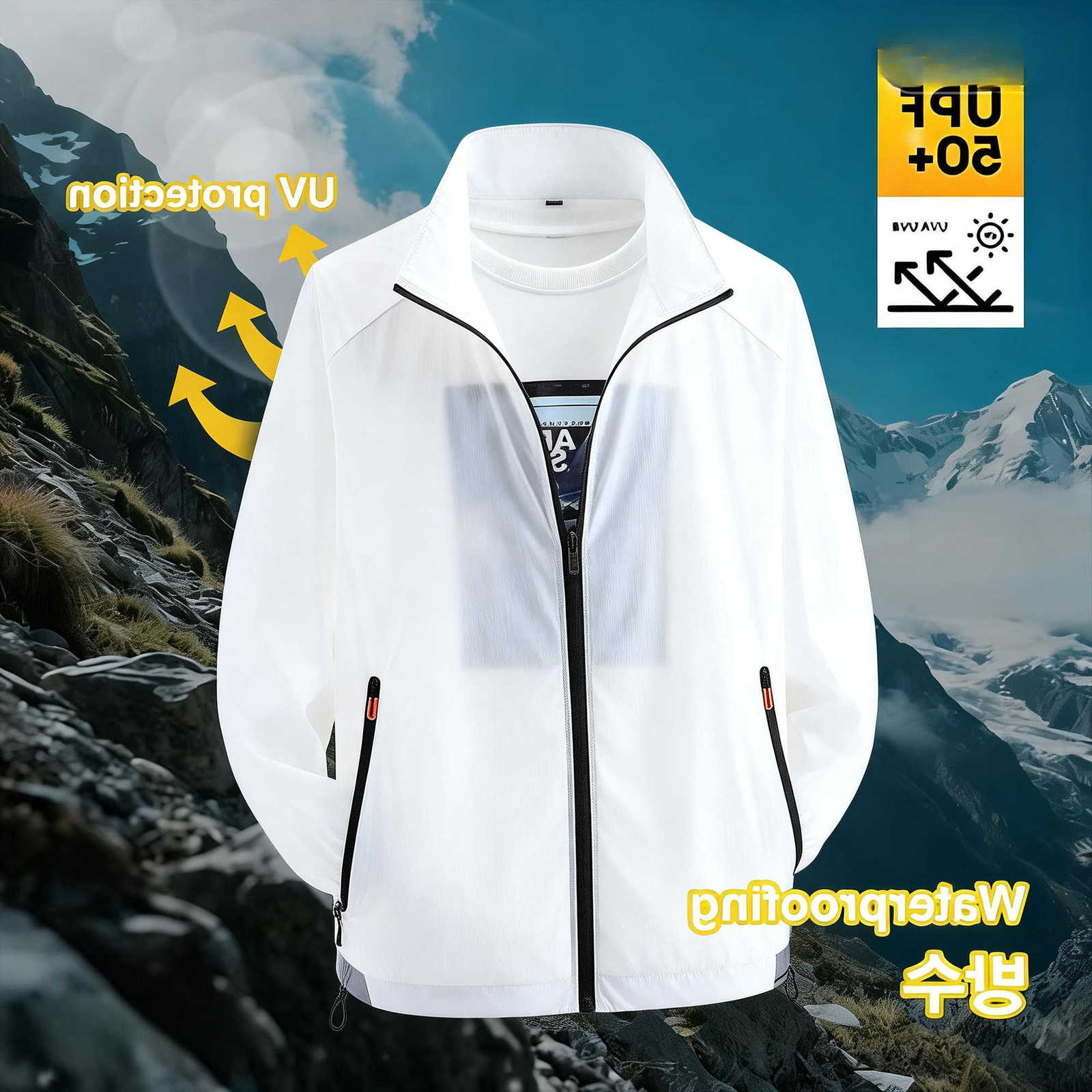 Jackets Sun Protection New Mens Summer UPF50 Breathable Lightweight Ice Silk Skin Outdoor Fishing Sun-Protection Coats M260612