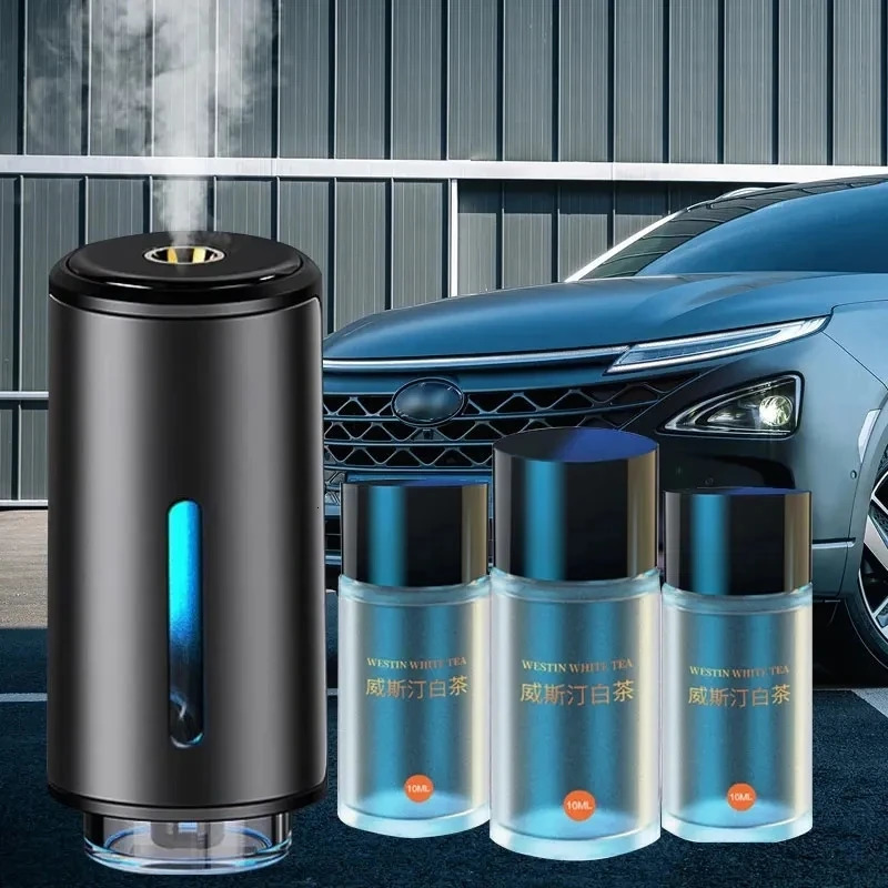 Car Air Freshener Electric Auto Aroma Diffuser Car Air Vent Essential Oil Mist Humidifier Fragrance Diffuser Aroma 260610