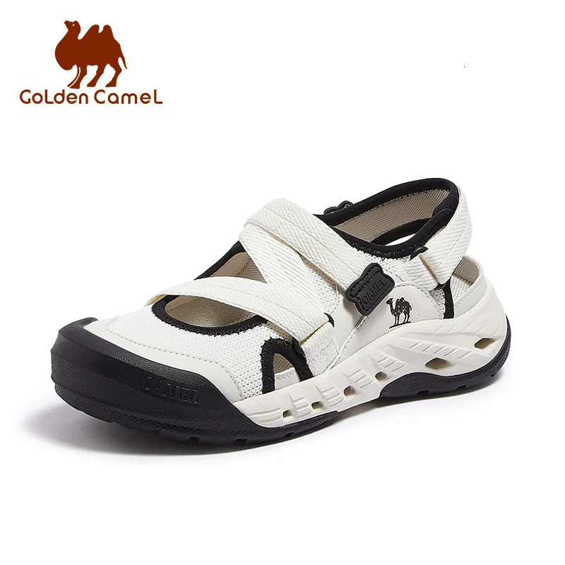 GOLDEN CAMEL Womens Sports Shoes Summer Mary Jane Sandals Breathable Heightincreasing Retro for Women Slippers 260611