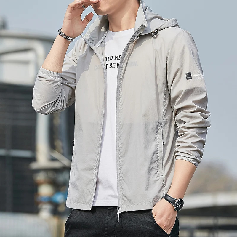 2025Summer Hooded Jacket Men Women Waterproof Sun Protection Clothing Fishing Hunting Clothes Quick Dry Skin Windbreaker 260609BANJIA