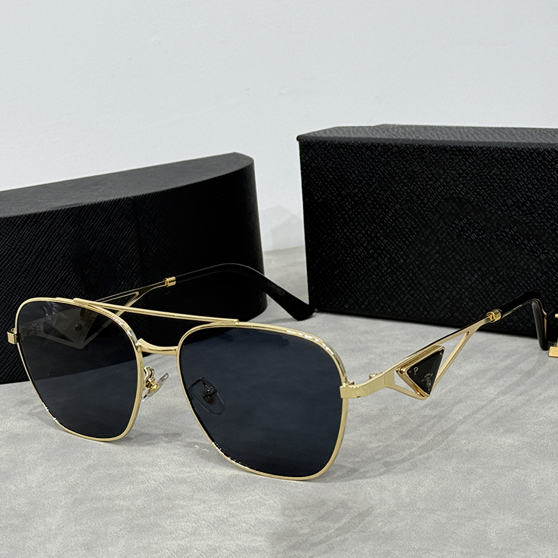 Designer pour femmes Lunettes de soleil Cat Eye Luxe Full Alliage Cadre Voyage Photographie Tendance Hommes Cadeau Lunettes Beach Shading polaris