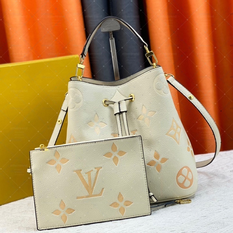 Designer Bags 2026 Trends bucket bag shoulder bag Fashionable embossed crossbody large-capacity retro classic printed handbag All ln BB M45497 NeoNo