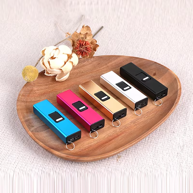 Portable Pulse Single Arc High power Lighter Flameless Plasma USB Rechargeable Metal Lighter Men's Selected Self-defense Tool