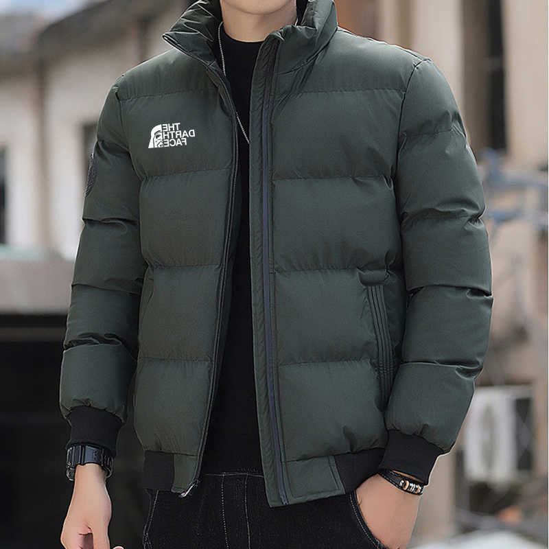 2024Mens Winter Jacket and Coat Cotton New Mens Windproof Thick Warm European Size XS-5XL Q260612