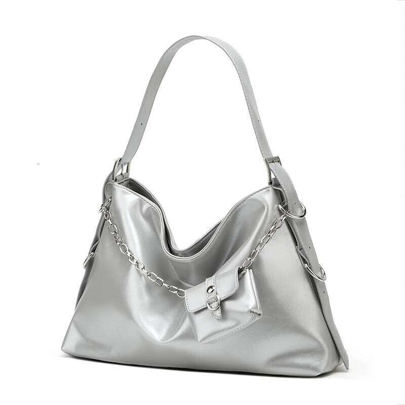 Simple Underarm Shoulder 2025 Spring and Summer New Style Women's Bag, Fashionable Large-Capacity Crossbody Bag